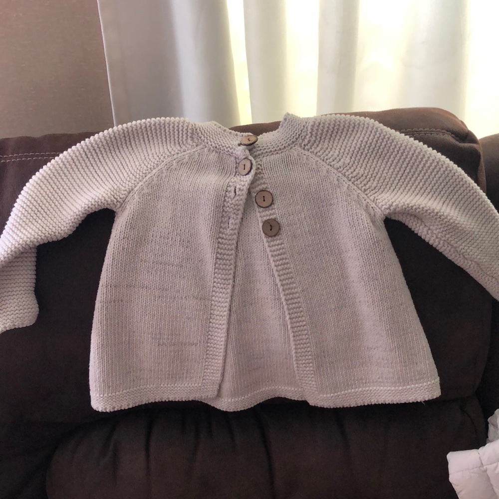 Cashmere Sweater. warm but not too heavy.